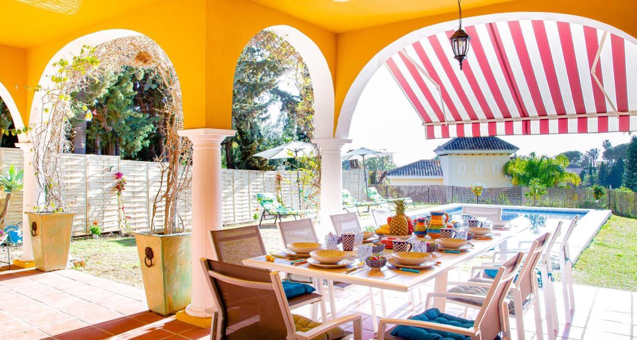 Villa Maria In El Rosario - Mit Sicht Auf Gibralta 马尔韦利亚 外观 照片